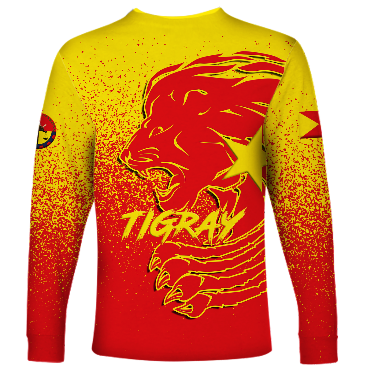 Tigray Lion Legend Long Sleeve Shirt LT12 - Wonder Print Shop