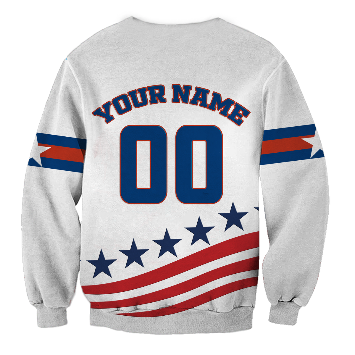 (Custom Personalised) USA Hockey Pride Sweatshirt LT12 - Wonder Print Shop