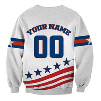 (Custom Personalised) USA Hockey Pride Sweatshirt LT12 - Wonder Print Shop