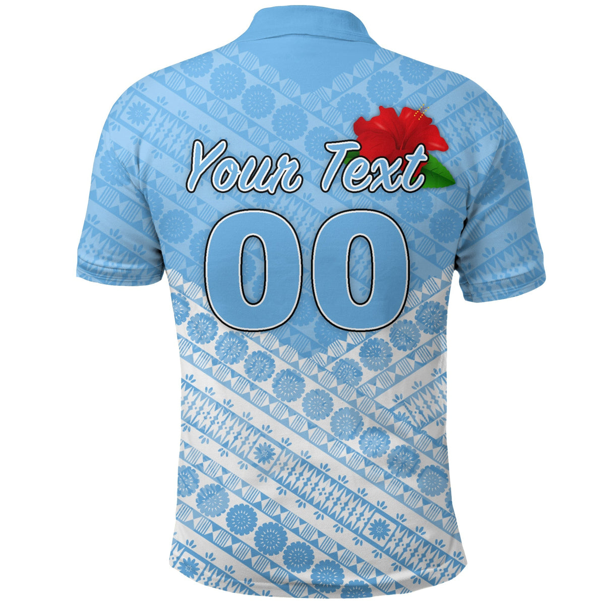 Custom Fiji Suva Rugby Polo Shirt Tapa Pattern LT12 - Wonder Print Shop
