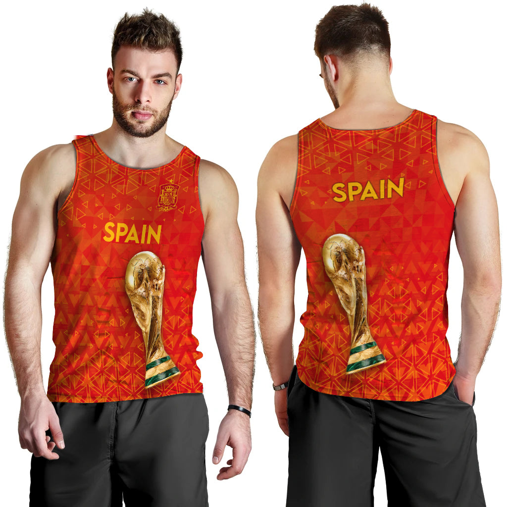 Spain Football World Cup 2022 Men's Tank Top - LT2