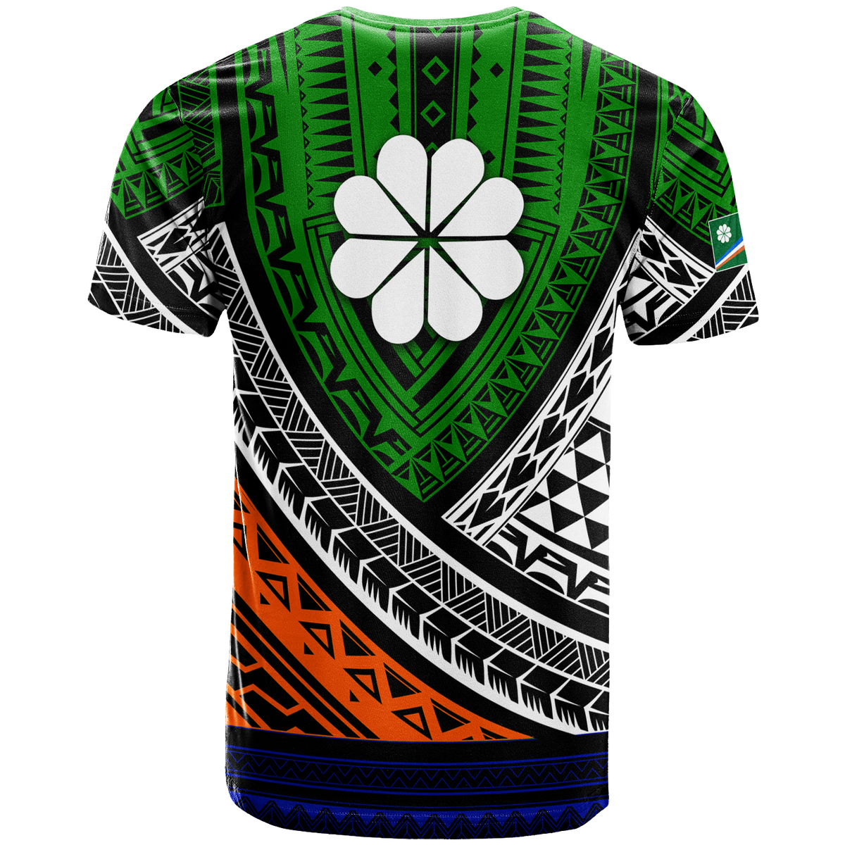 Kwajalein Atoll Tribal Pattern T Shirt LT12 - Wonder Print Shop