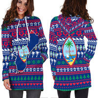 Guam Christmas Hoodie Dress - Ugly Christmas LT12 - Wonder Print Shop
