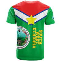 South West Ethiopia Pride T Shirt LT12 - Wonder Print Shop