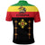 Ethiopia Cross With Flag Polo Shirt LT12 - Wonder Print Shop