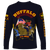 Big Boy Buffalo Soldiers Long Sleeve Shirt Blue LT12 - Wonder Print Shop
