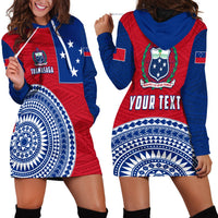 (Custom Personalised) Tuamasaga Samoa Hoodie Dress Polynesian Pattern LT13 - Wonder Print Shop