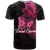 Breast Cancer Pink Ribbon Butterfly Polynesian Black Version T Shirt LT12 - Wonder Print Shop