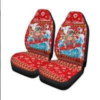 Hawaii Christmas Santas Surf Mele Kalikimaka Car Seat Covers LT2 - Wonder Print Shop