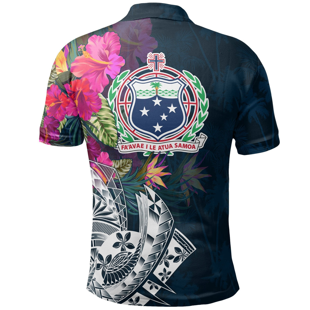 Samoa Polo - Samoan Summer Vibes - Wonder Print Shop