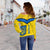 Ukraine Women Off Shoulder Sweater Proud Ukrainians LT12 - Wonder Print Shop