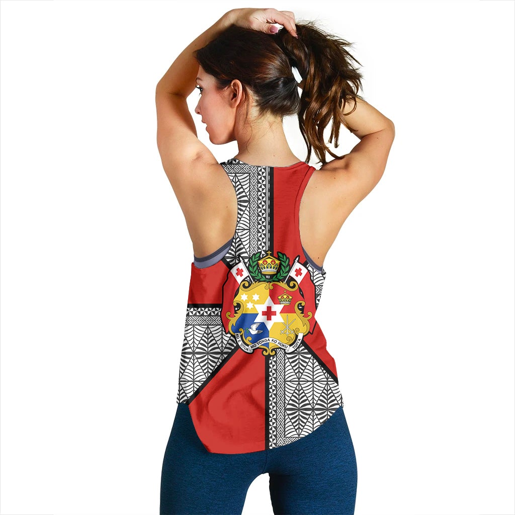 Mate Ma'a Tonga Women's Tank Tongan Patterns LT20 - Wonder Print Shop