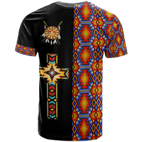 Native American Navajo Cross Heritage T Shirt LT12 - Wonder Print Shop