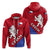 Czech Republic Euro Zip Up Hoodie Flag Style LT12 - Wonder Print Shop