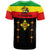 Ethiopia Cross With Flag T Shirt LT12 - Wonder Print Shop