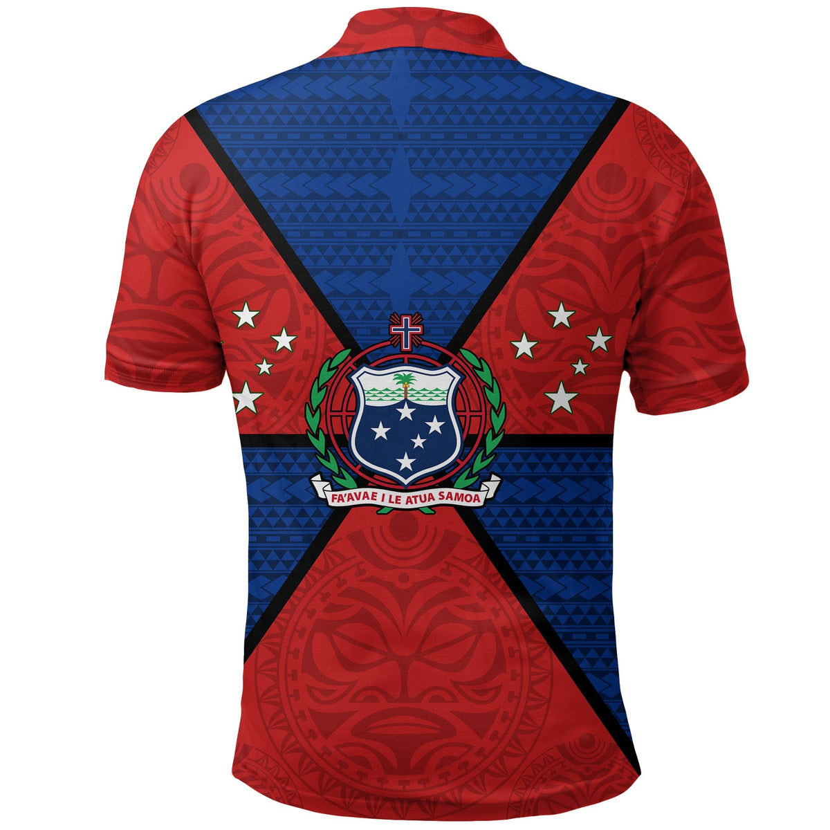 Samoa Polo Shirt Maori Polynesian LT20 - Wonder Print Shop