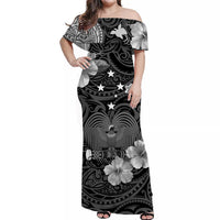 papua-new-guinea-off-shoulder-long-dress-polynesia-raggiana-bird-of-paradise-gray