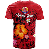 Custom Tahiti Maohi T Shirt Hibiscus With Tribal LT12 - Wonder Print Shop