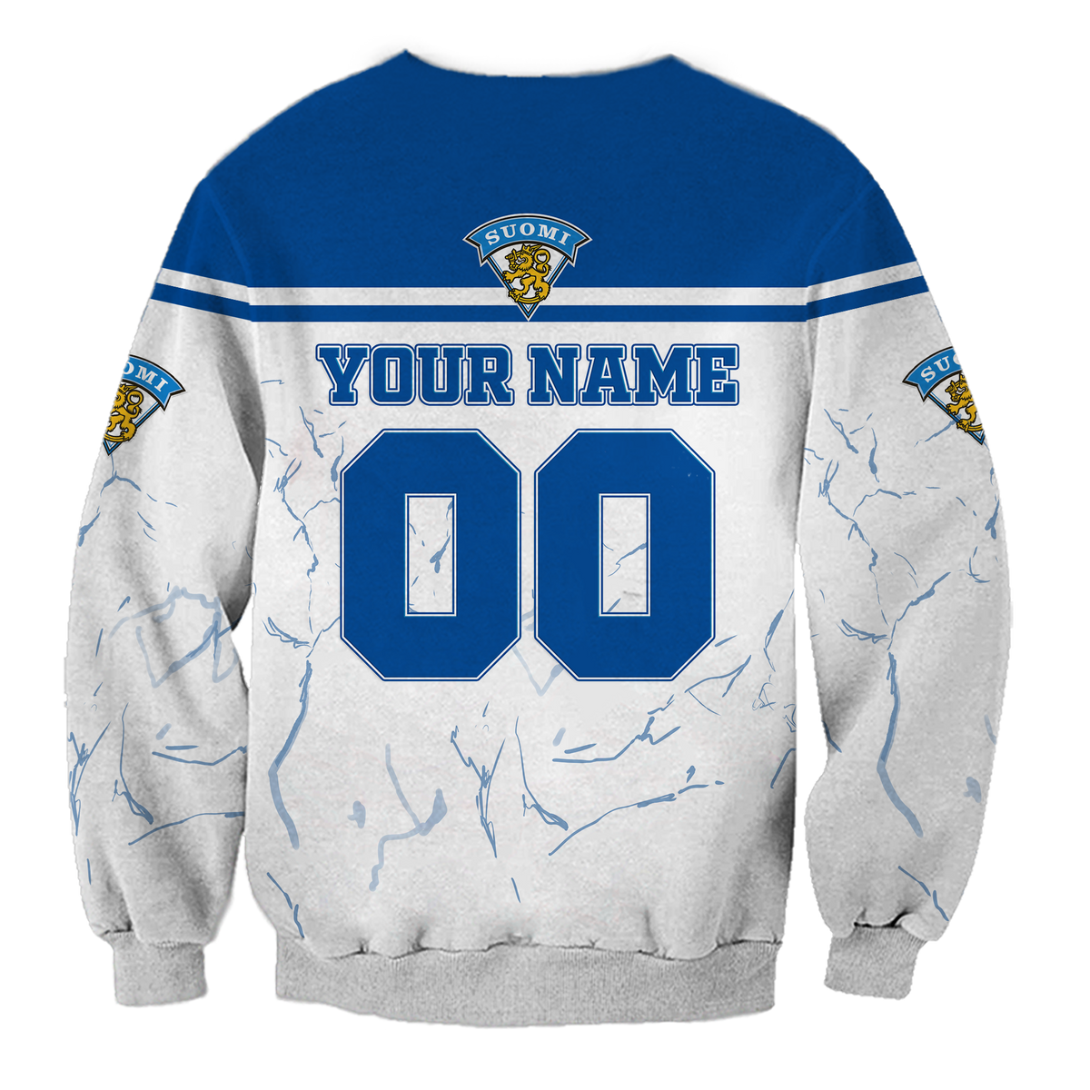 (Custom Personalised) Finland Hockey Pride Sweatshirt LT12 - Wonder Print Shop