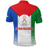 Afar Region Legend Ethiopia Polo Shirt LT12 - Wonder Print Shop