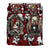 Skull Rose - King And Queen Death Cannot Divide Us Bedding Set - LT2