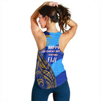 Fiji Day Women's Racerback Tank - 51th Year Of Independence LT20 - Wonder Print Shop