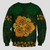 Celtic Disk Ornament Triple Spiral Sweatshirt LT12 - Wonder Print Shop