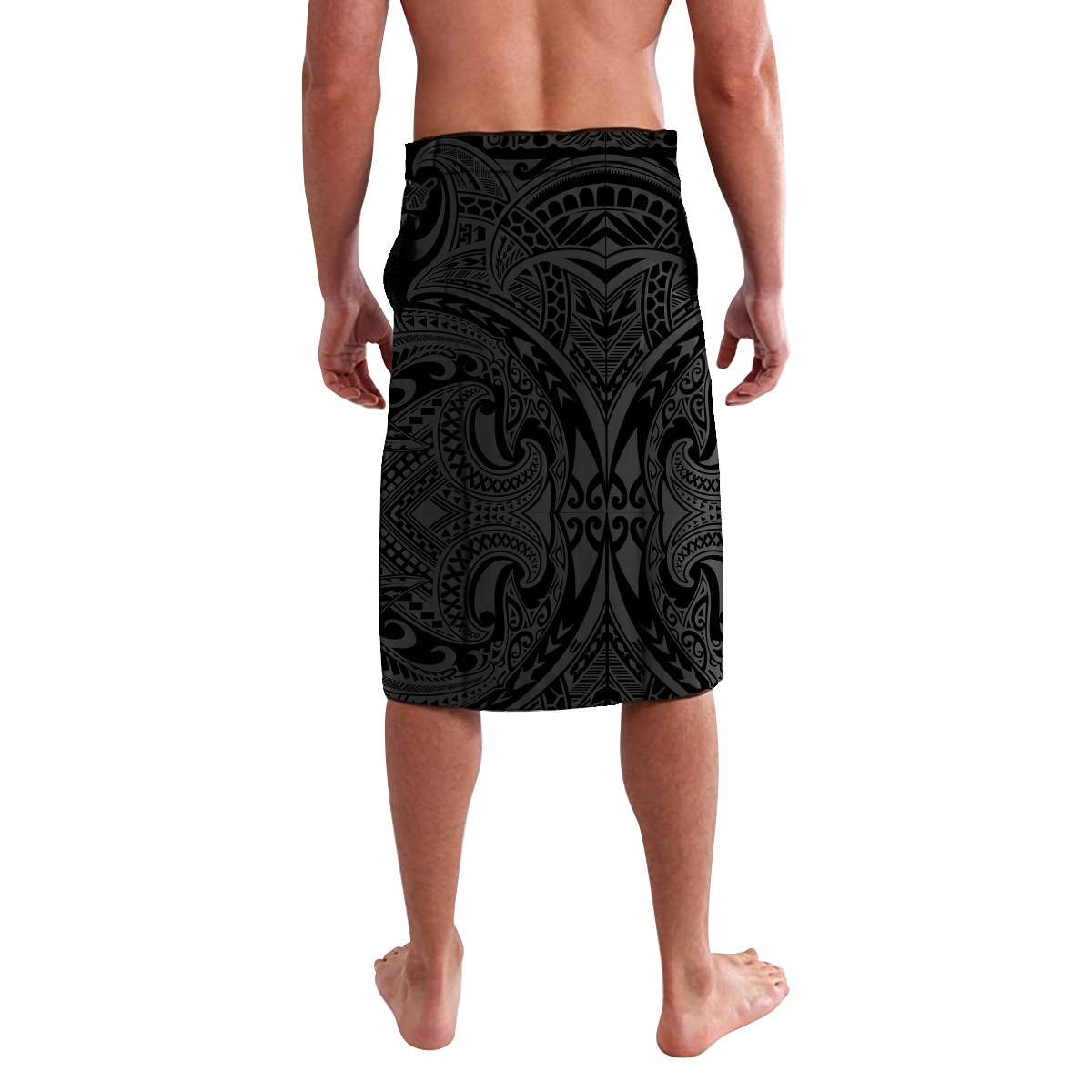 Polynesian Shark Tattoo Hawaii Tribal Lavalava LT12 - Wonder Print Shop