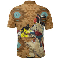 Native American Polo Shirt Indigenous Chief LT12 - Wonder Print Shop