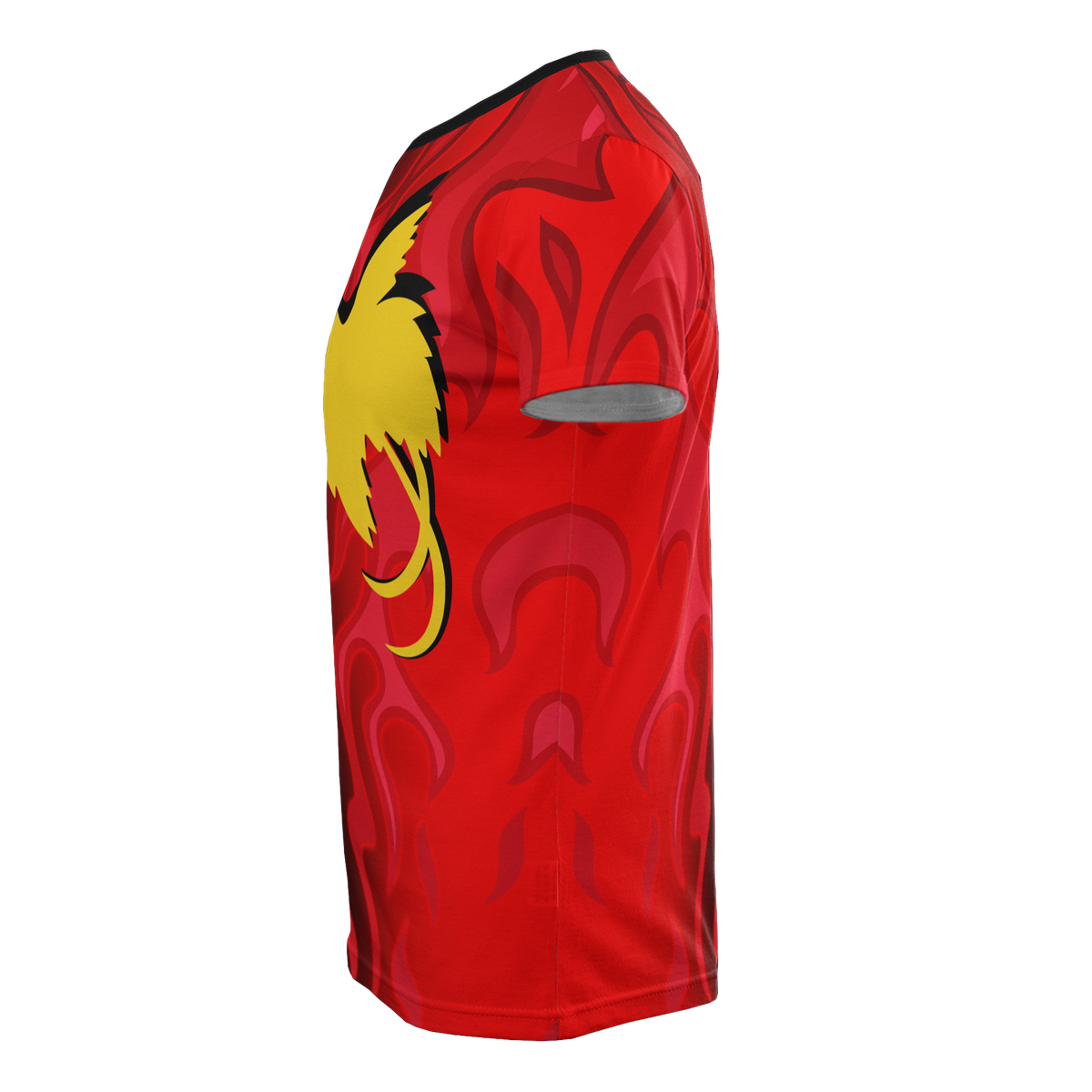 Papua New Guinea T Shirt PNG Flag Flame - Wonder Print Shop