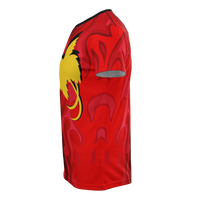 Papua New Guinea T Shirt PNG Flag Flame - Wonder Print Shop