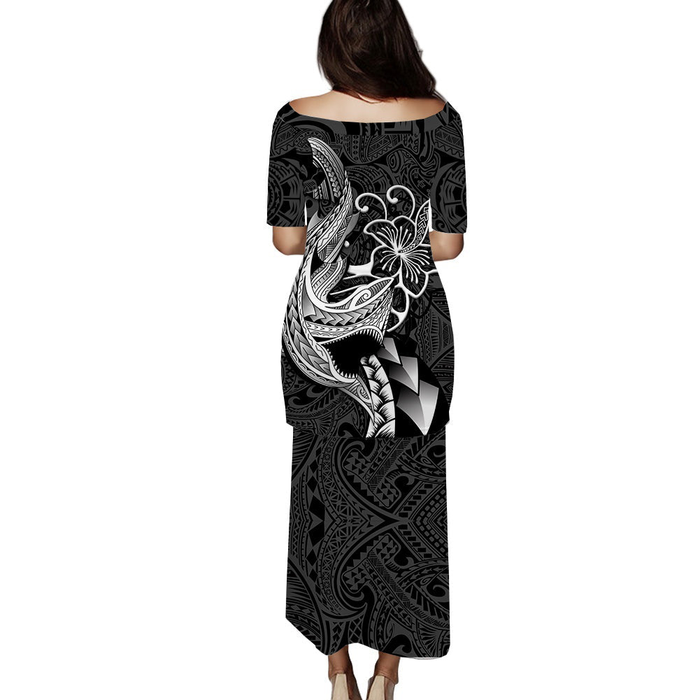 polynesian-shark-tattoo-hawaii-tribal-puletasi-dress