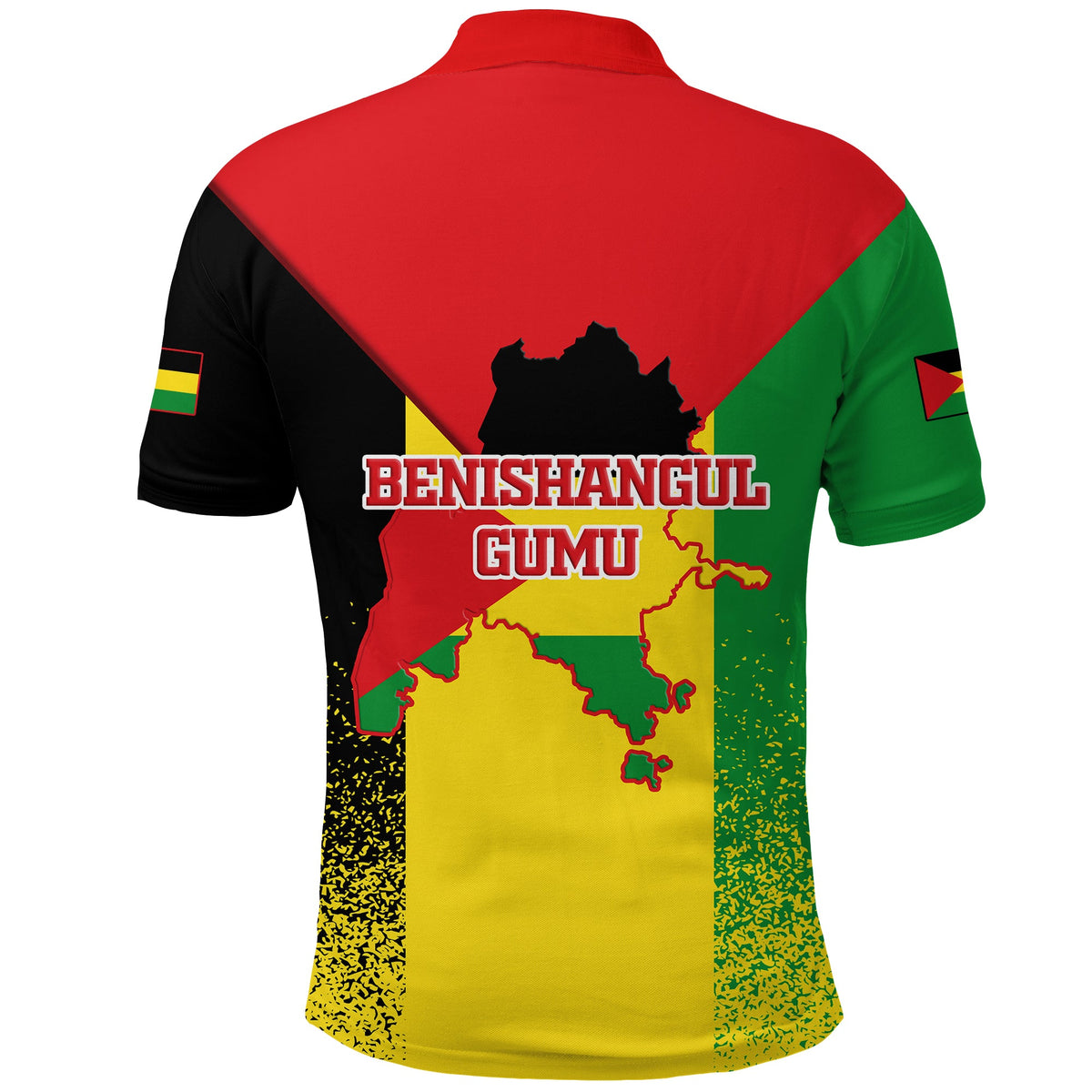 Benishangul Gumuz Legend Ethiopia Polo Shirt LT12 - Wonder Print Shop