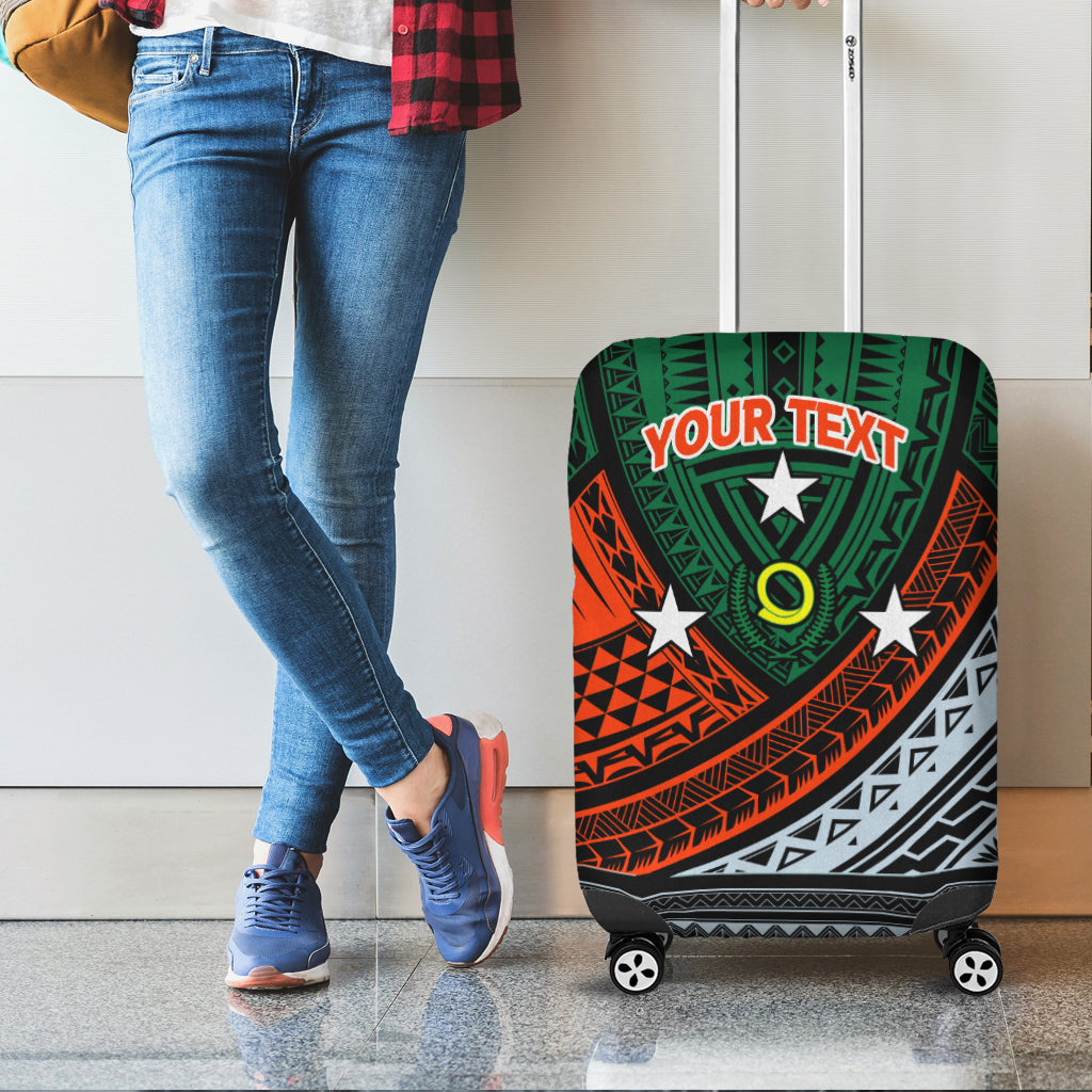 Custom Personalised Vanuatu Penama Province Tribal Pattern Luggage Covers LT12 - Wonder Print Shop