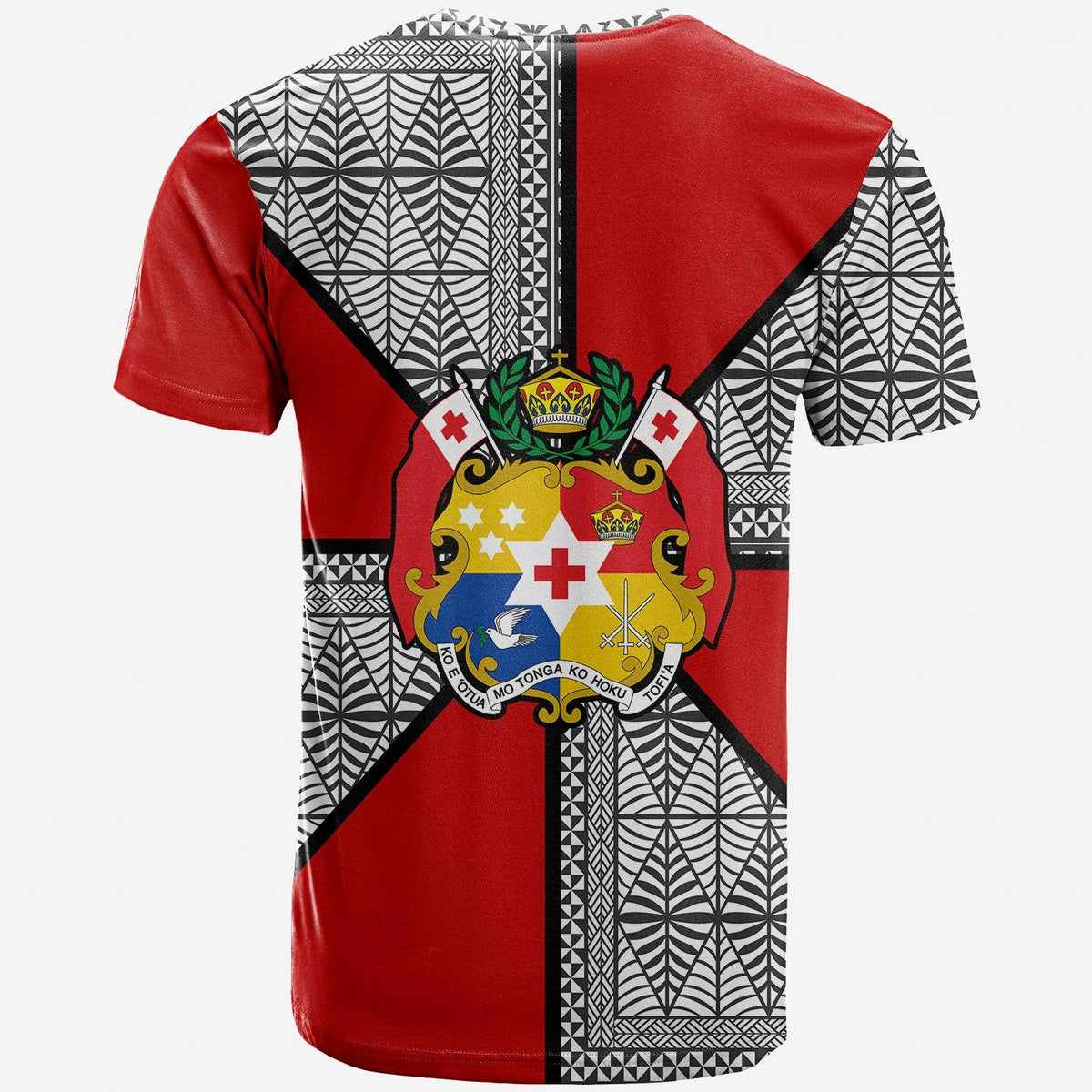Mate MaA Tonga T Shirt Tongan Patterns LT20 - Wonder Print Shop