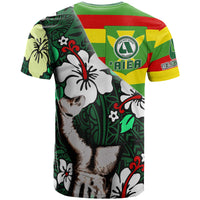 Hawaii Custom Polynesian Patronage T Shirt Aiea High School Bloods in My Veins LT10 - Wonder Print Shop