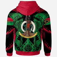 Vanuatu Hoodie Vanuatu "Long God yumi stanap" Polynesian Pride Hoodie LT10 - Wonder Print Shop