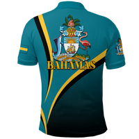 The Bahamas 49th Anniversary Independence Day Blue Marlin Polo Shirt LT12 - Wonder Print Shop