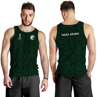 Saudi Arabia Football Fifa World Cup 2022 Men's Tank Top - LT2