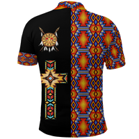 Native American Navajo Cross Heritage Polo Shirt LT12 - Wonder Print Shop