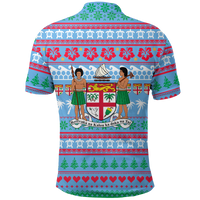 Fiji Polo Shirt Christmas Ugly Christmas LT12 - Wonder Print Shop