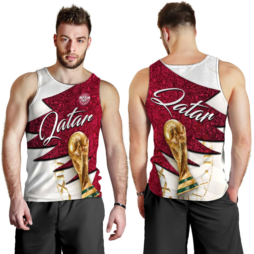 Qatar Football Team World Cup 2022 Men's Tank Top - LT2
