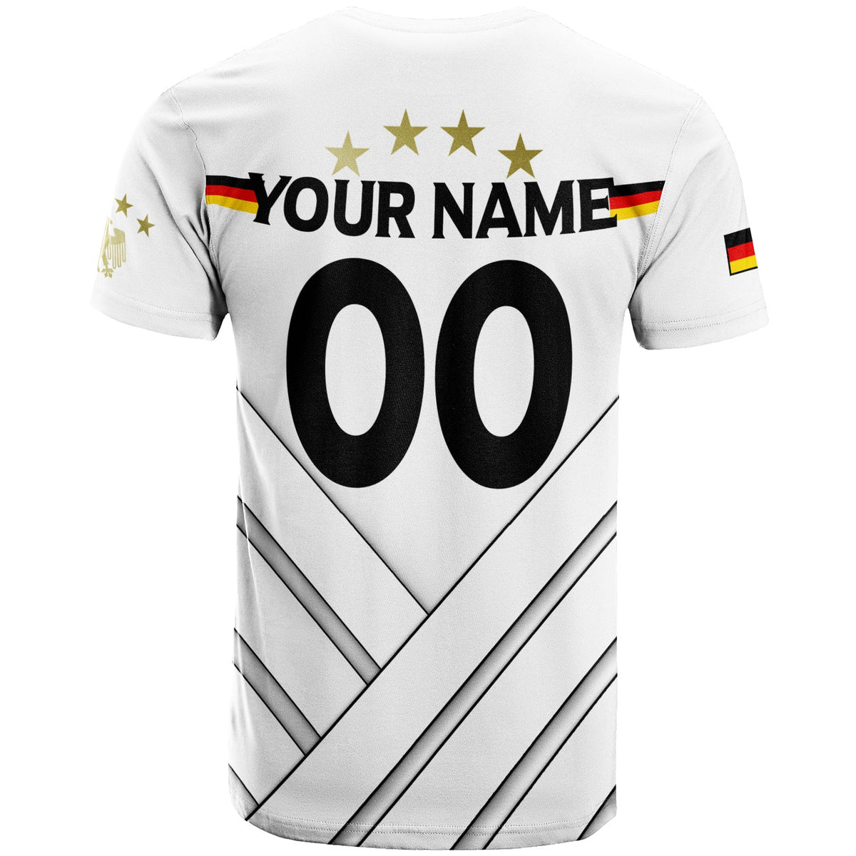 Custom Germany Euro T Shirt Die Mannschaft LT12 - Wonder Print Shop