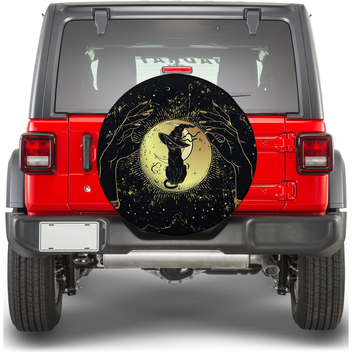 Celtic Moon Cat Spare Tire Cover LT12 - Wonder Print Shop