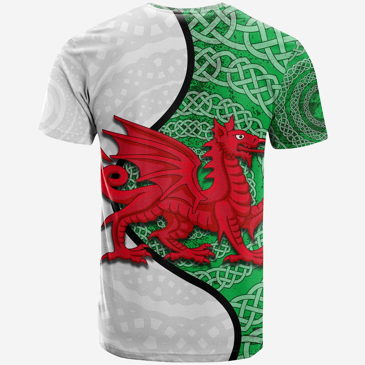 Wales Welsh Dragons T Shirt LT20 - Wonder Print Shop