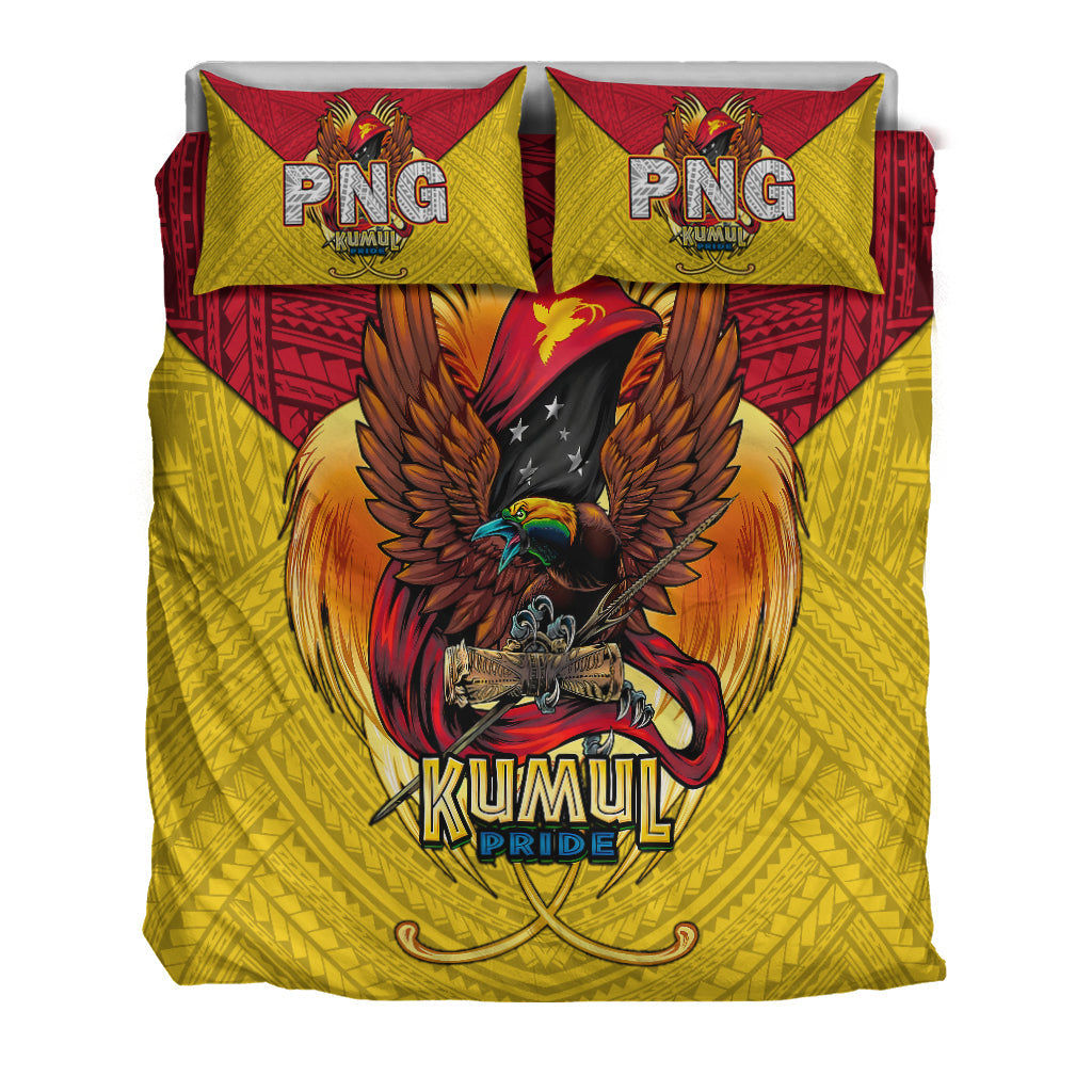 Papua New Guinea Rugby Kumul Pride Bedding Set - LT2 - Wonder Print Shop