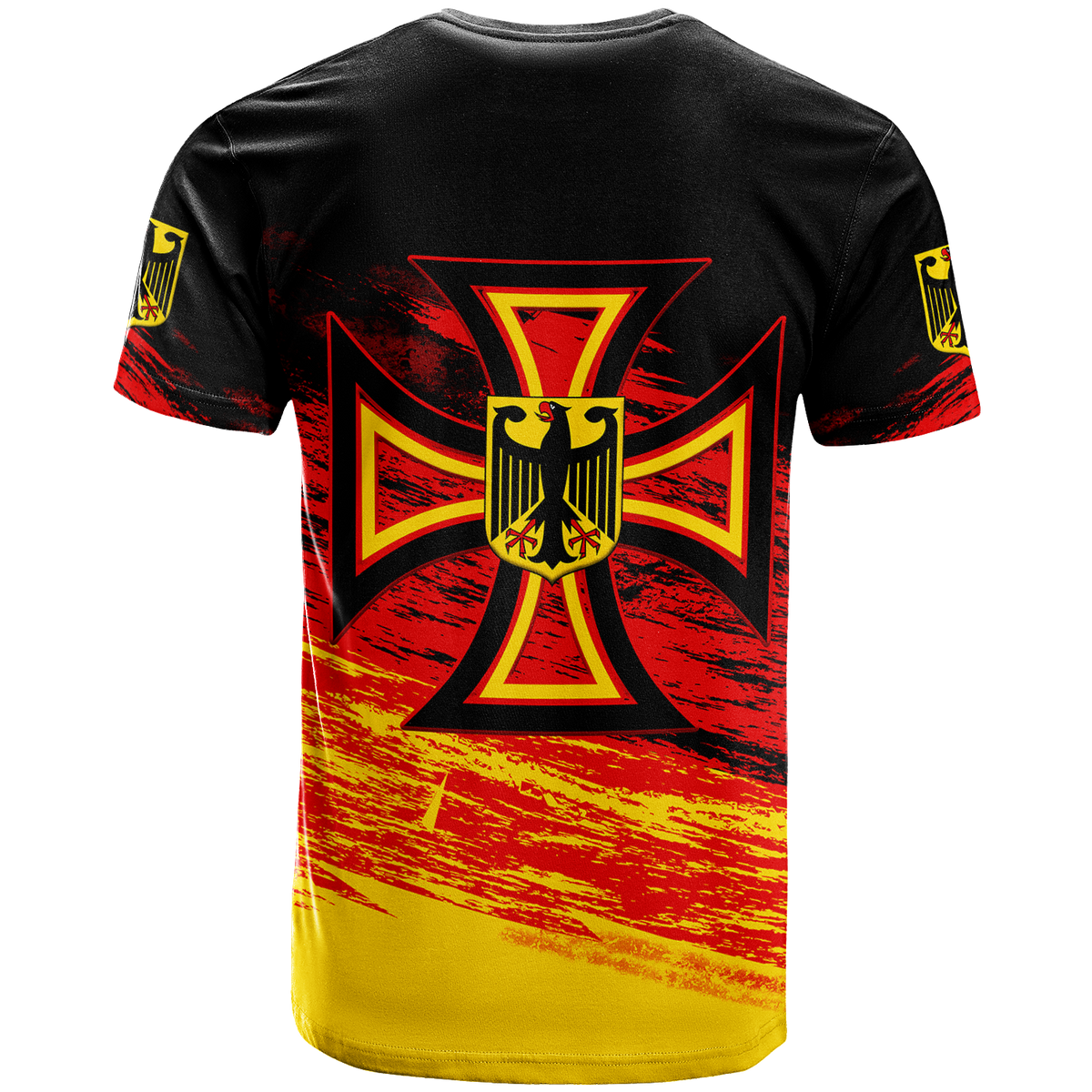 Germany Iron Cross Pride T Shirt LT12 - Wonder Print Shop