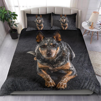 Australian Cattle Dog Goodnight Heeler Bedding Set - Wonder Print Shop