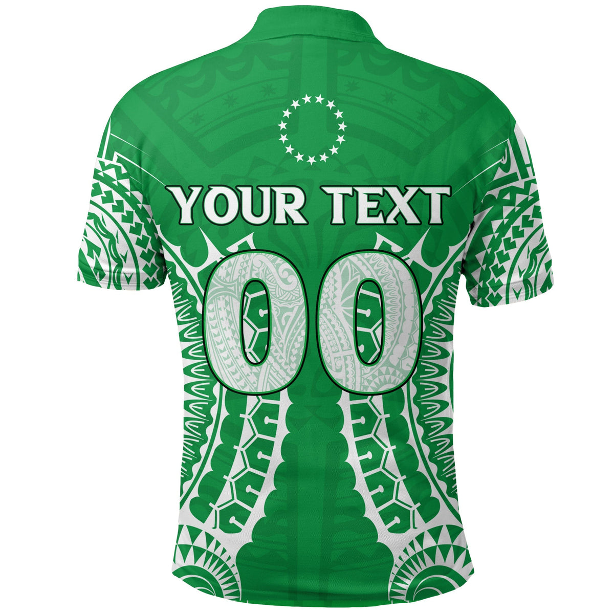 Custom Cook Islands Mitiaro Polo Shirt Tribal Pattern LT12 - Wonder Print Shop
