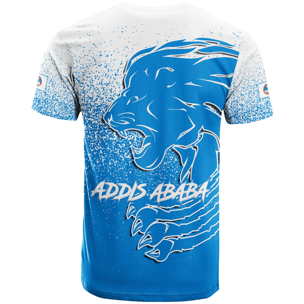 Addis Ababa Lion Legend Ethiopia T Shirt LT12 - Wonder Print Shop
